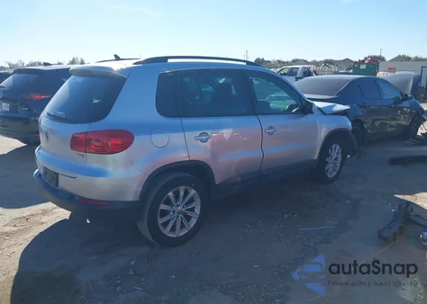 2017 Volkswagen Tiguan 2.0T/2.0T S из США, поврежденный, VIN WVGAV7AX6HK047474